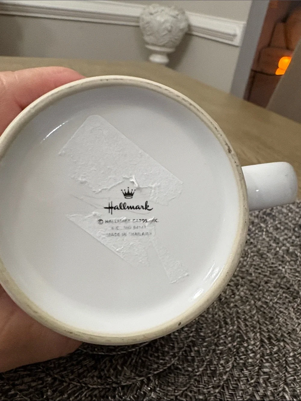 Hallmark Kids Bath Mug with Orange-Haired Character